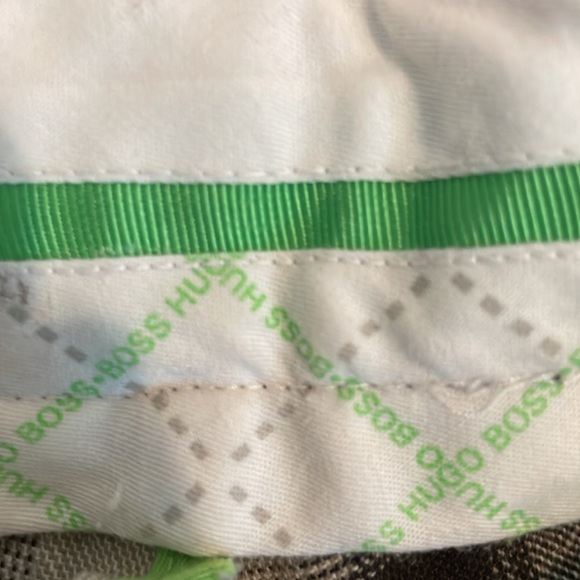 ⚡️SALE! MENS’ HUGO BOSS ALL COTTON PLAID PANTS (34R) - Picture 3 of 13